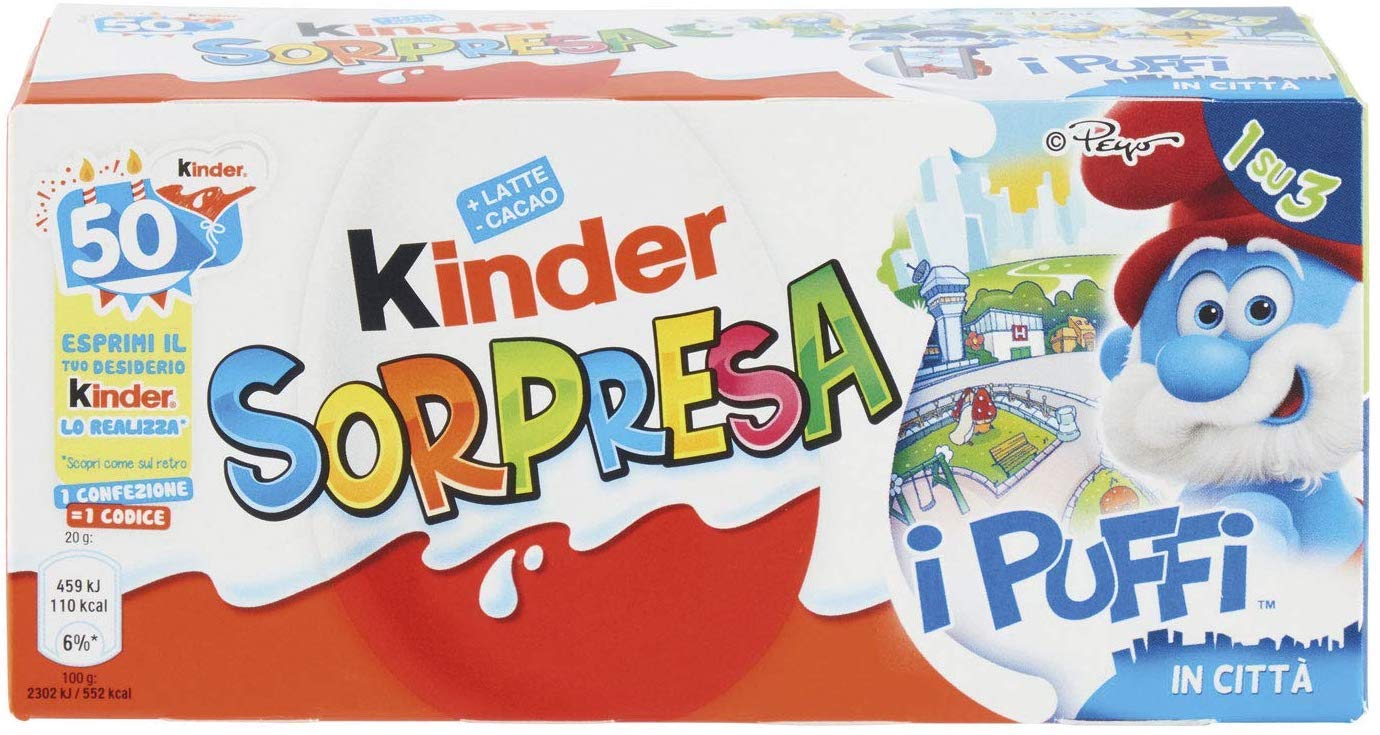 Kinder Surprise 3 EgRF 3X20g