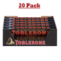 Toblerone Dark Chocolate with Honey and Almond Nougat 20x100g Imported