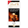 Lindt Excellence Dark Chocolate Bar with Caramelised Hazelnuts, 100g