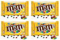 M&M's Peanut Coated Milk Chocolate Candies 45gm (Pack of 4)