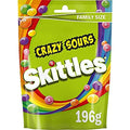 Skittles Crazy Sours Candy 196g Imported