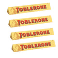 Toblerone Milk Chocolate with Honey and Almond Nougat 100gm - 4 Pack