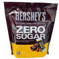 HERSHEY'S Zero Sugar Chocolate Candy with Almonds 144gm