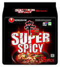 NonRFhim Red Super Spicy Noodle 120g Pack of 5